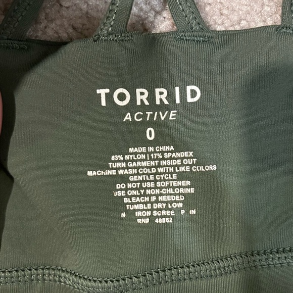 Torrid Active Low-Impact Wireless Strappy Back Sports Bra - Picture 7 of 11